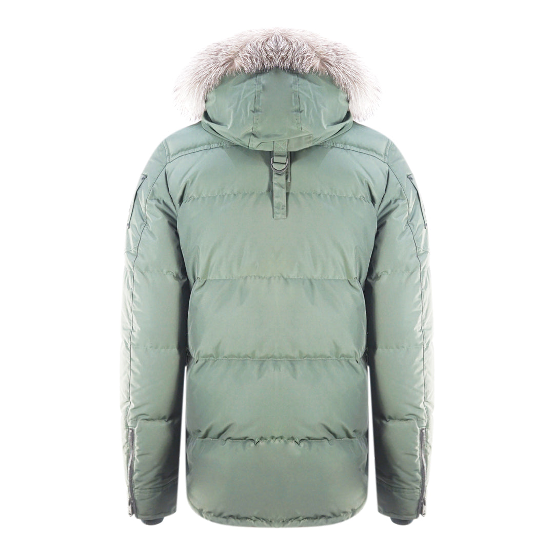 Moose Knuckles Round Island Can Army Bomber Down Jacket