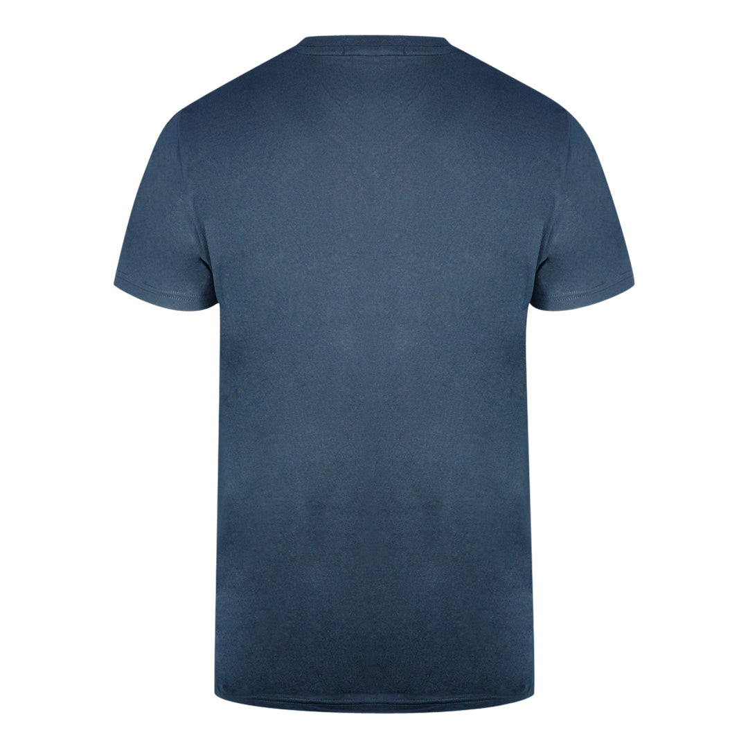 Fred Perry V Neck Navy Blue T-Shirt - Nova Clothing