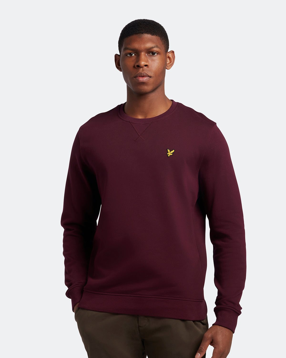 Pullover burgundy hotsell