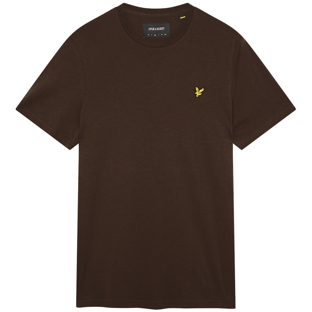 Lyle & Scott Branded Chest Logo Sediment T-Shirt