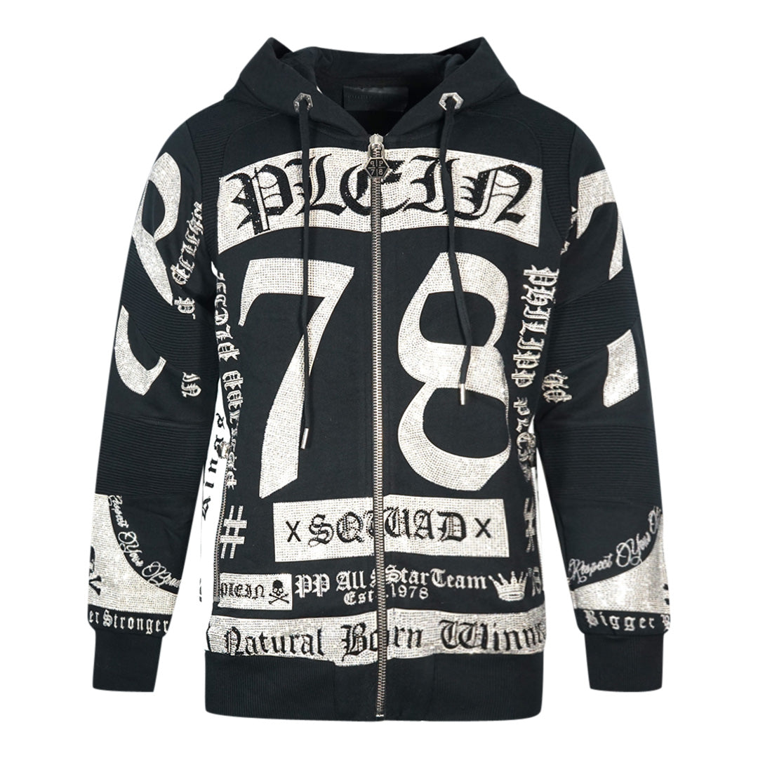 Philipp Plein My Shadows Black Hoodie