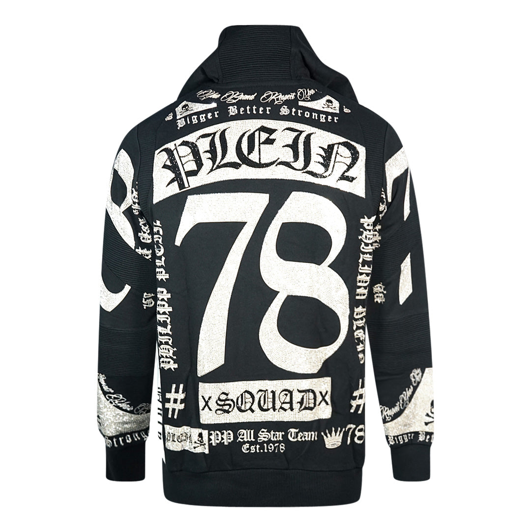 Philipp Plein My Shadows Black Hoodie