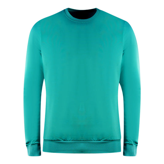 Lyle & Scott Golf Tech Crew Neck Teal Green Jumper