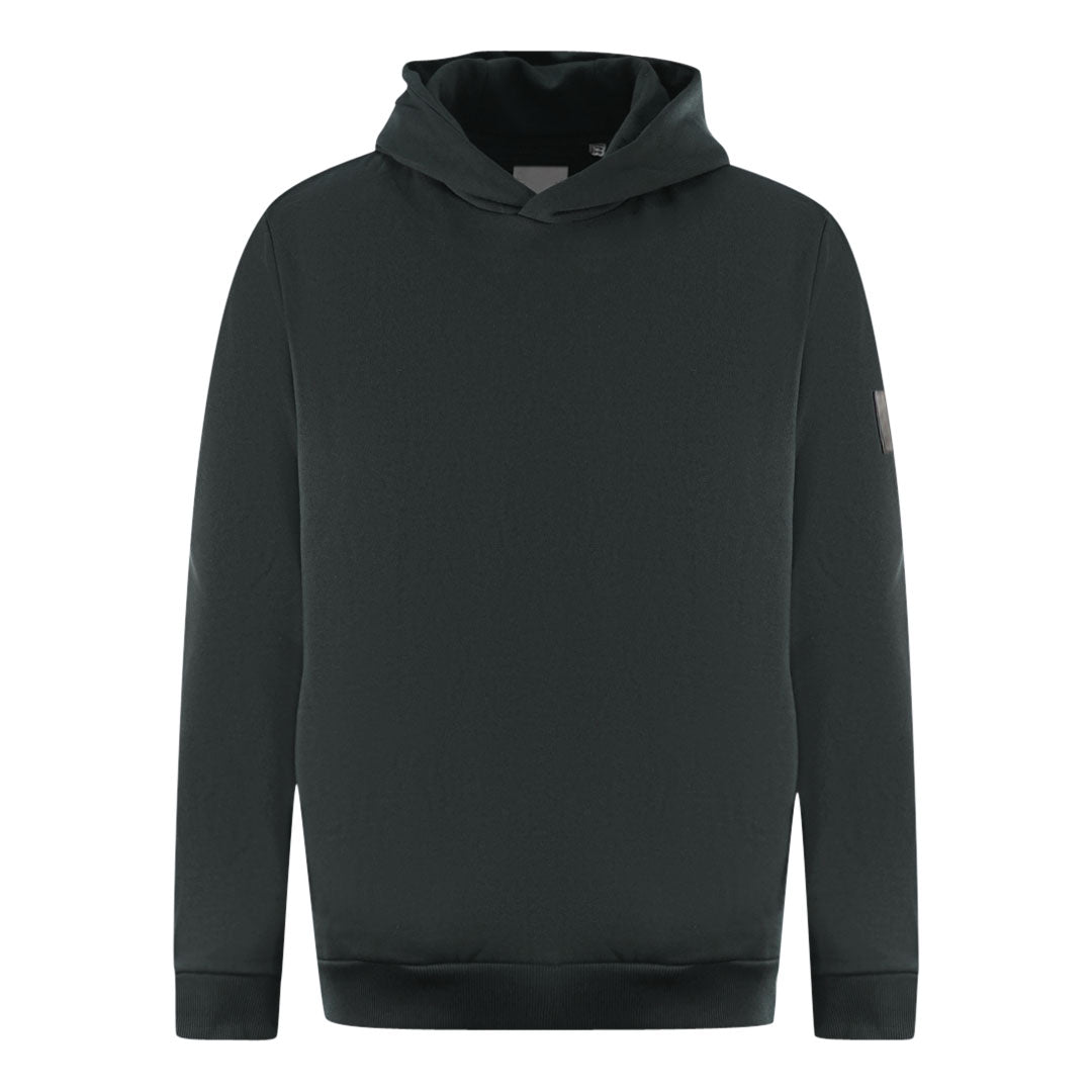 Lyle & Scott Plain Black Pull-Over Hoodie