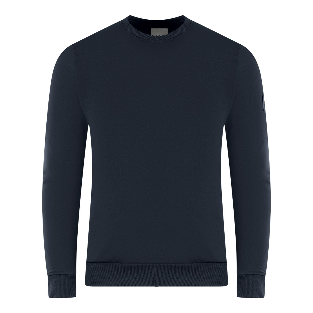 Lyle & Scott Dark Navy Plain Jumper