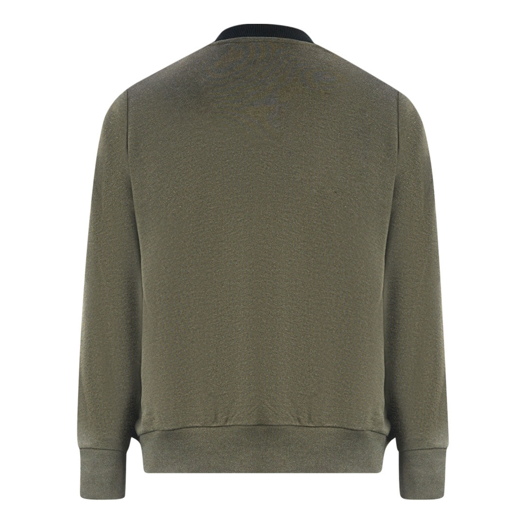 Lyle & Scott Large Eagle Logo Green Sweater