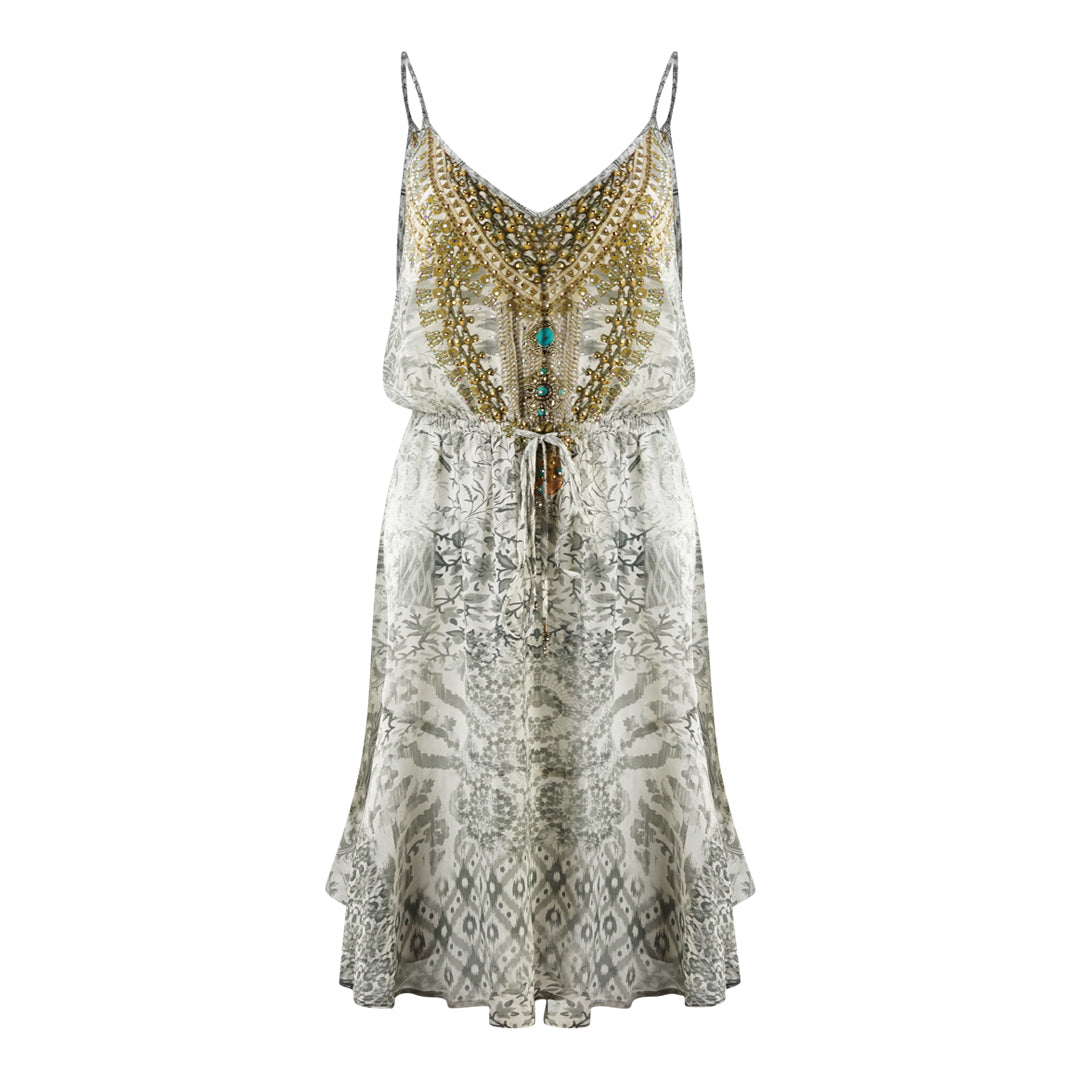 Inoa Neutral 1939 Grey Short Dress