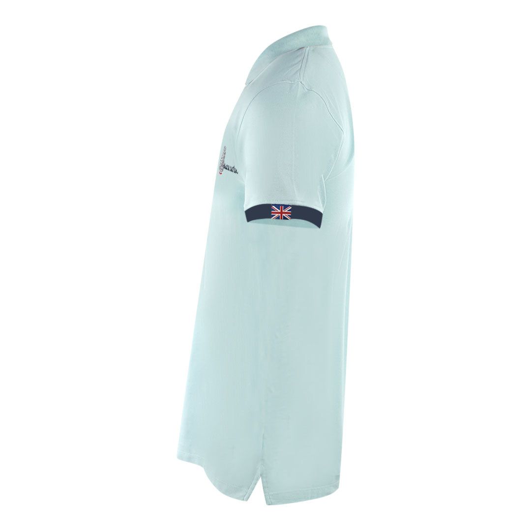 Aquascutum London Aldis Light Blue Polo Shirt