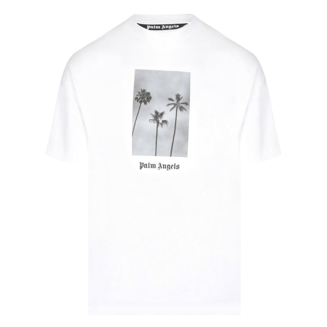 Palm Angels Palms Boulevard Classic White T-Shirt