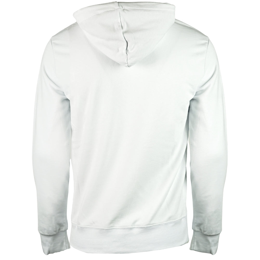 Aquascutum Aldis Logo White Hoodie