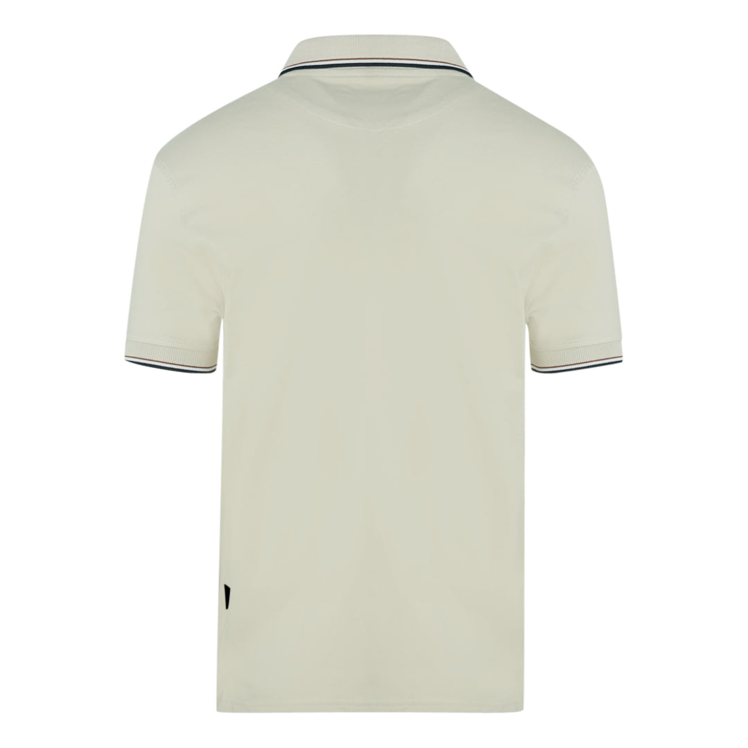 Aquascutum A Logo Biege Polo Shirt