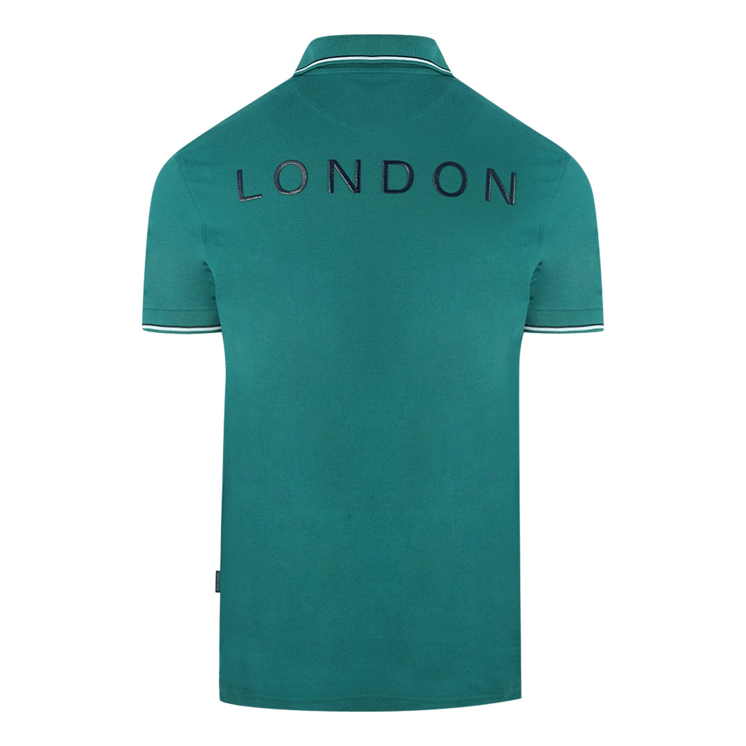 Aquascutum Aldis Crest Green Polo Shirt