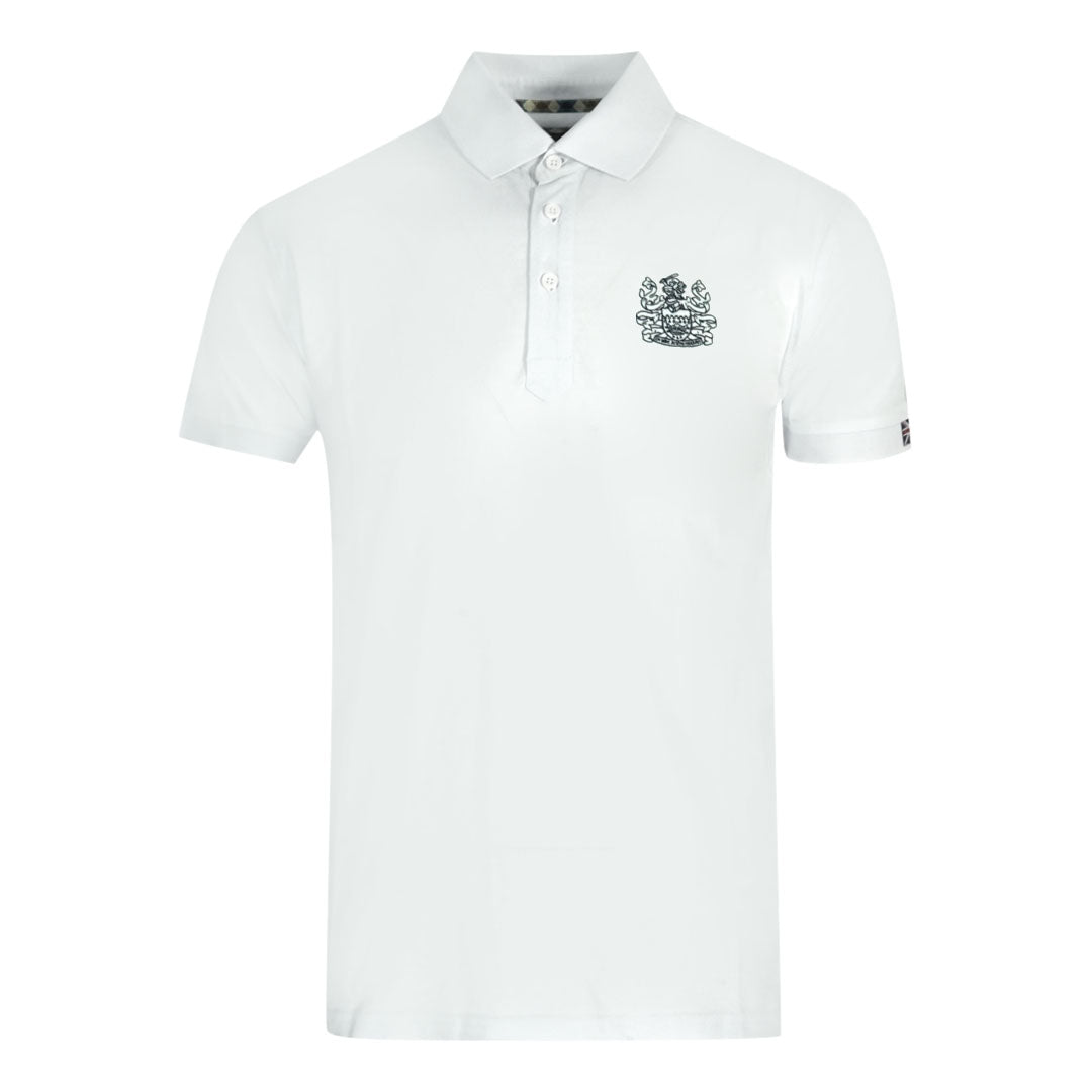 Aquascutum Aldis White Polo Shirt