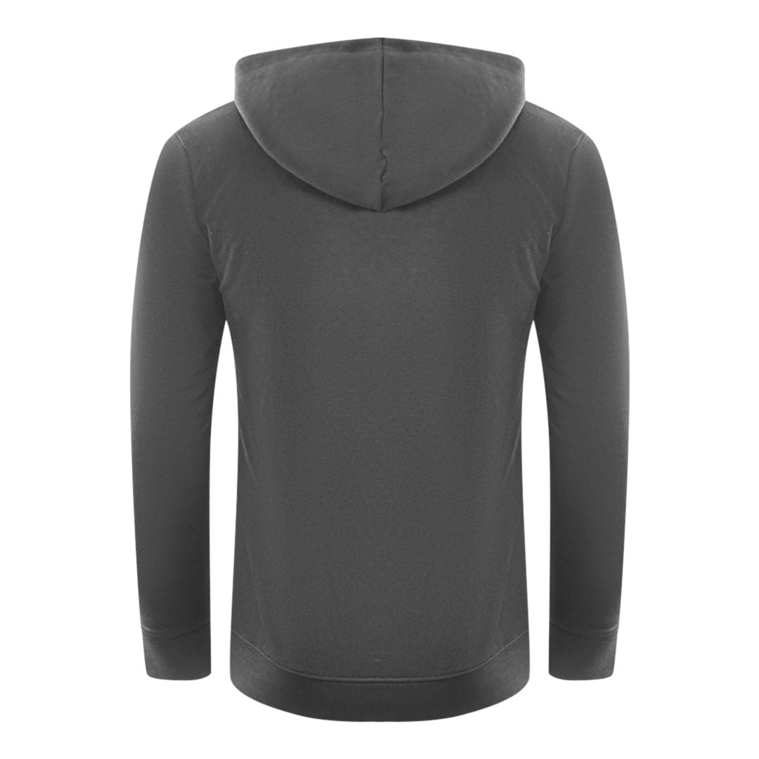 Cavalli Class Sprinting Leopard Logo Black Hoodie