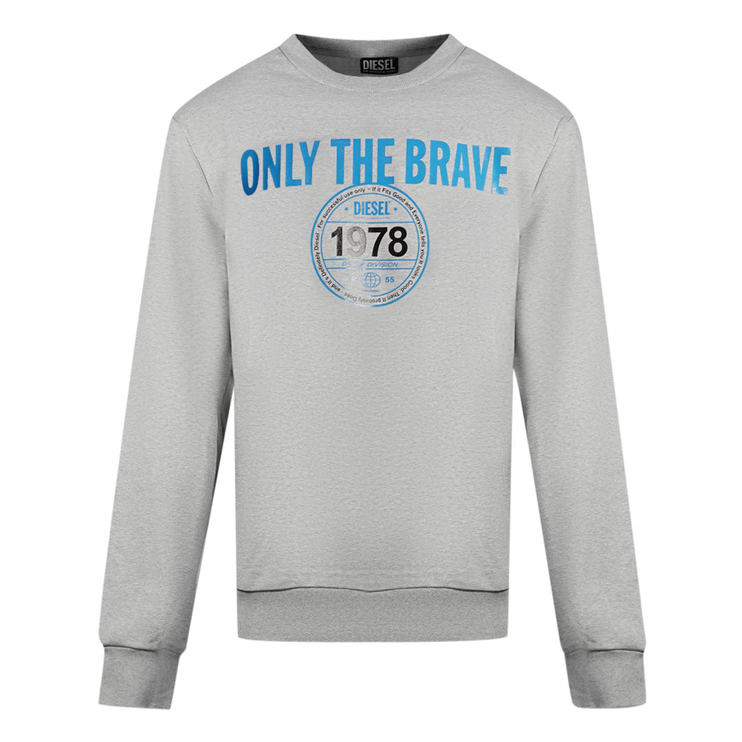Diesel S-Girk-K13 9CB Grey Sweatshirt