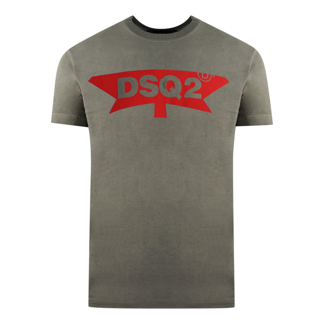 DSquared2 Bold Logo Grey T-Shirt