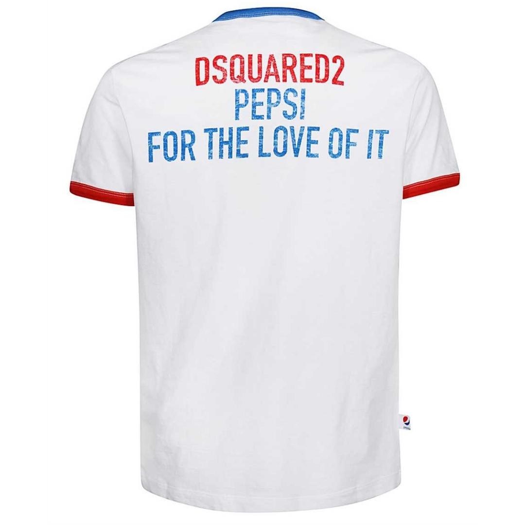 Dsquared2 x Pepsi For The Love Of It White T-Shirt