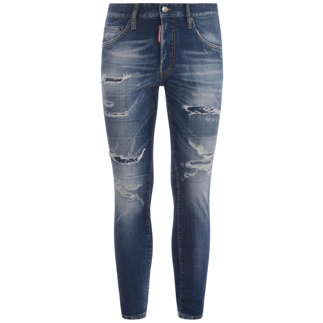 Dsquared2 Skater Jean Distressed Faded Ripped Jeans – Nova Clothing
