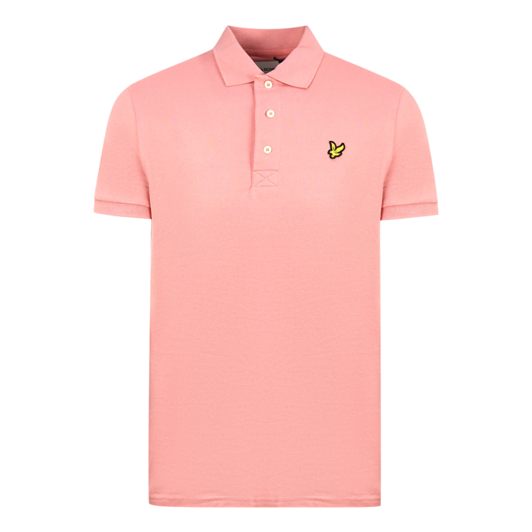 Lyle Scott Rosette Plain Polo Shirt1