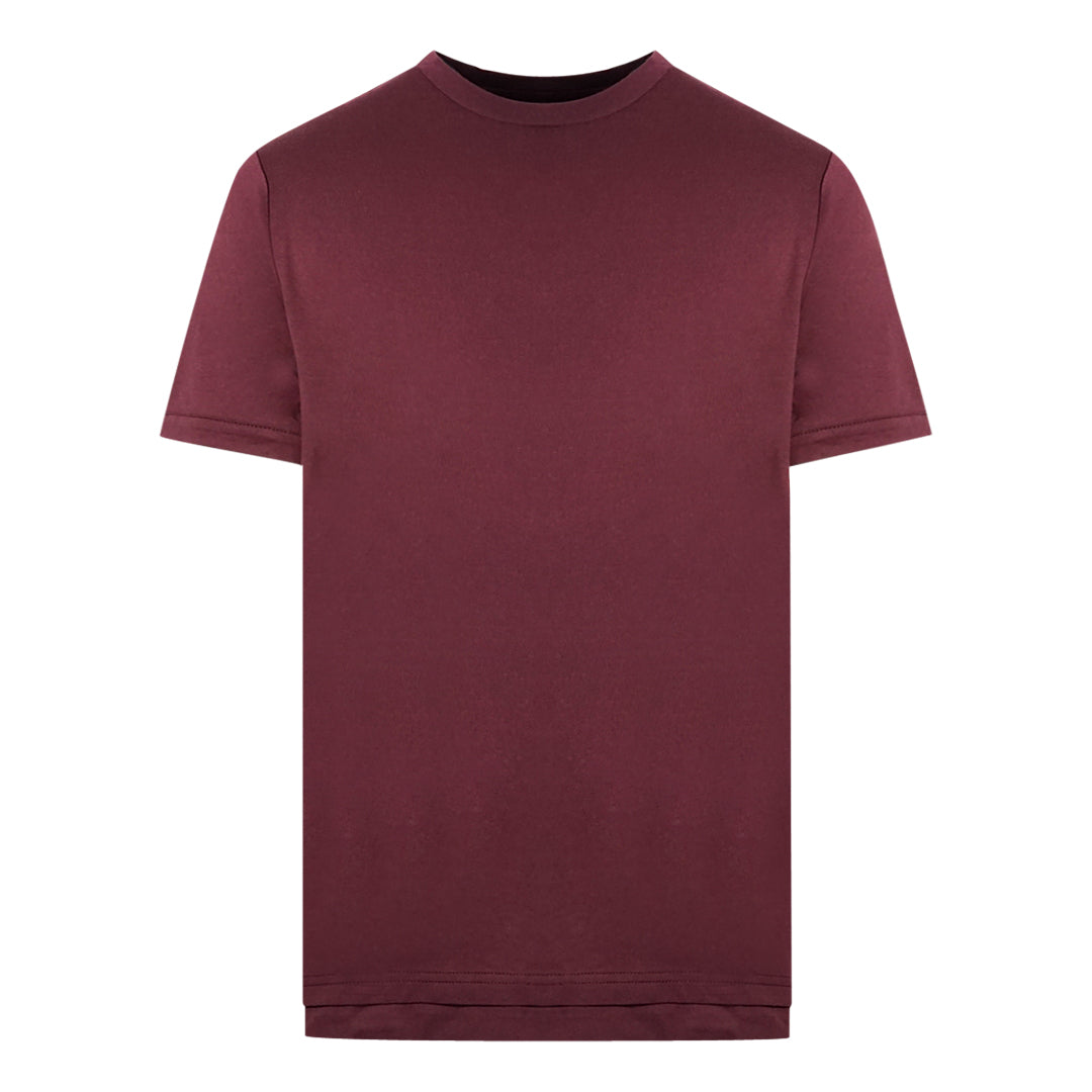 Diesel T-Diamantik-New Burgundy T-Shirt