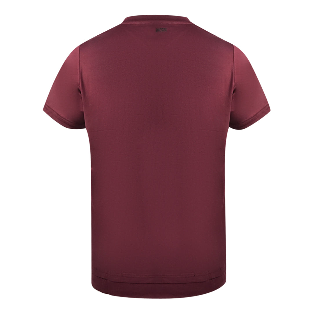 Diesel T-Diamantik-New Burgundy T-Shirt