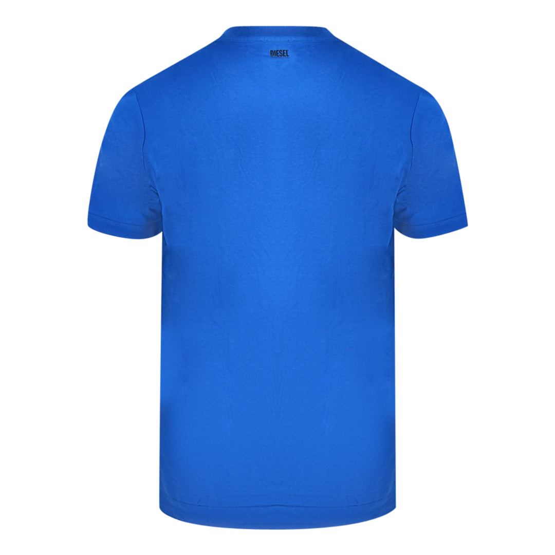 Diesel T-Diamantik-New Blue T-Shirt