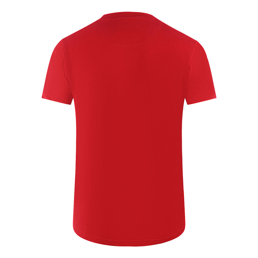 Aquascutum London Tonal Aldis Logo Red T-Shirt