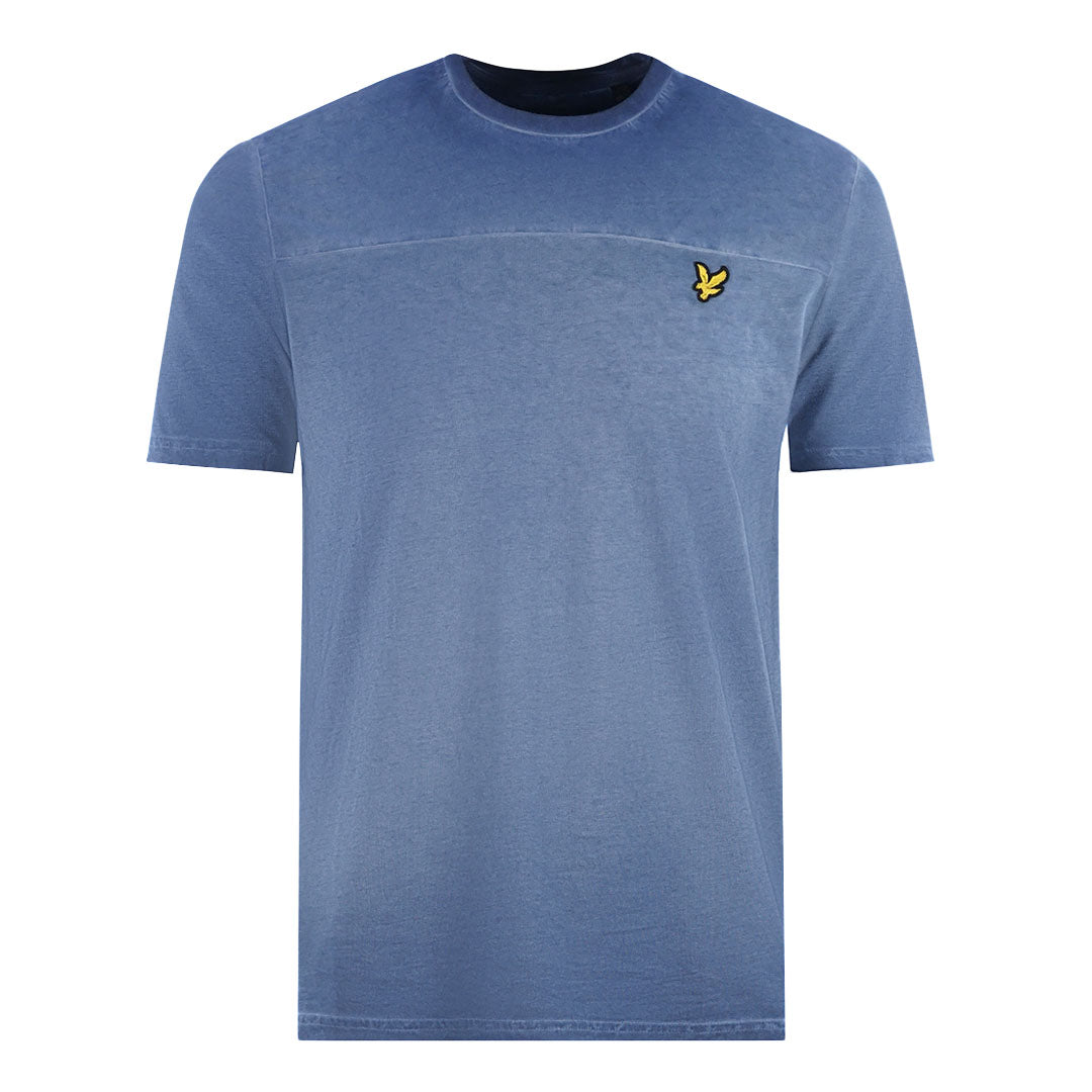 Lyle & Scott Ink Wash Blue T-Shirt