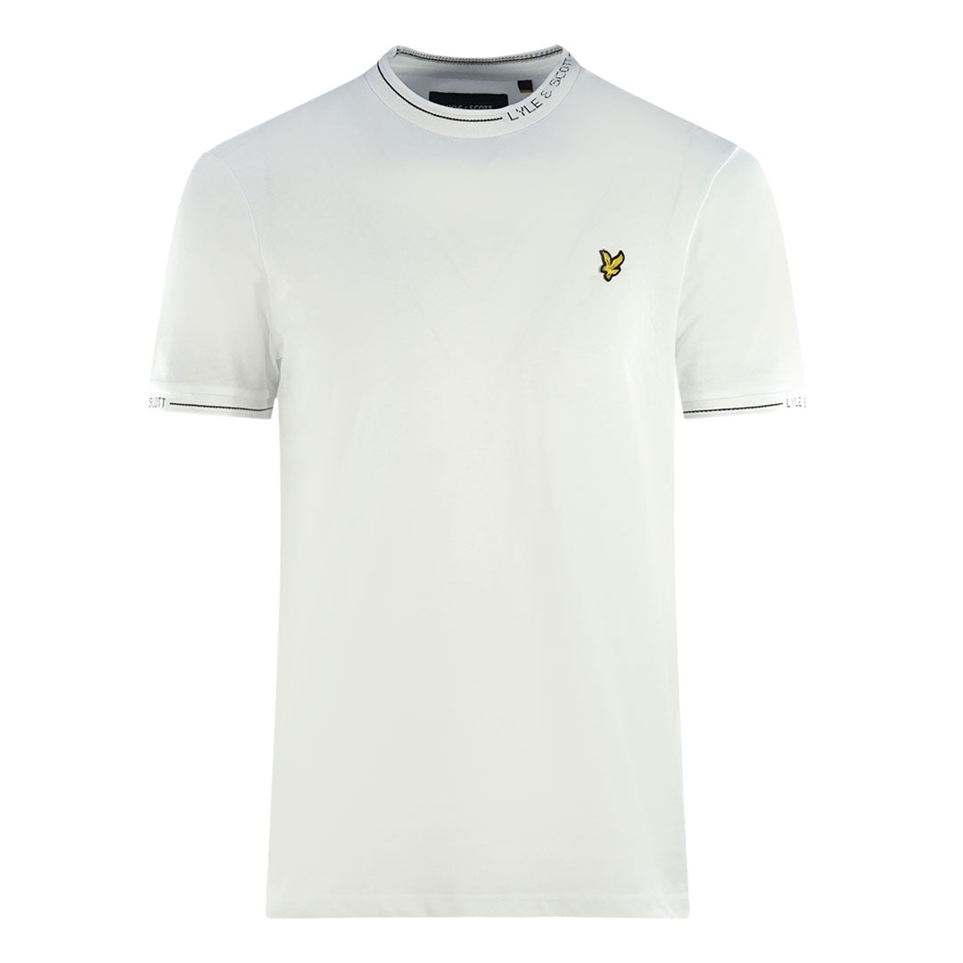Lyle & Scott Ringer White T Shirt