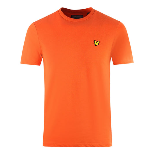 Lyle & Scott Back Print Orange T-Shirt