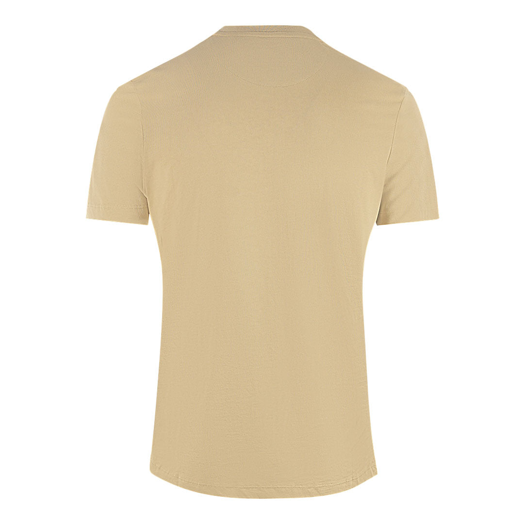 Lyle & Scott Chest Pocket Brand Logo Beige T-Shirt