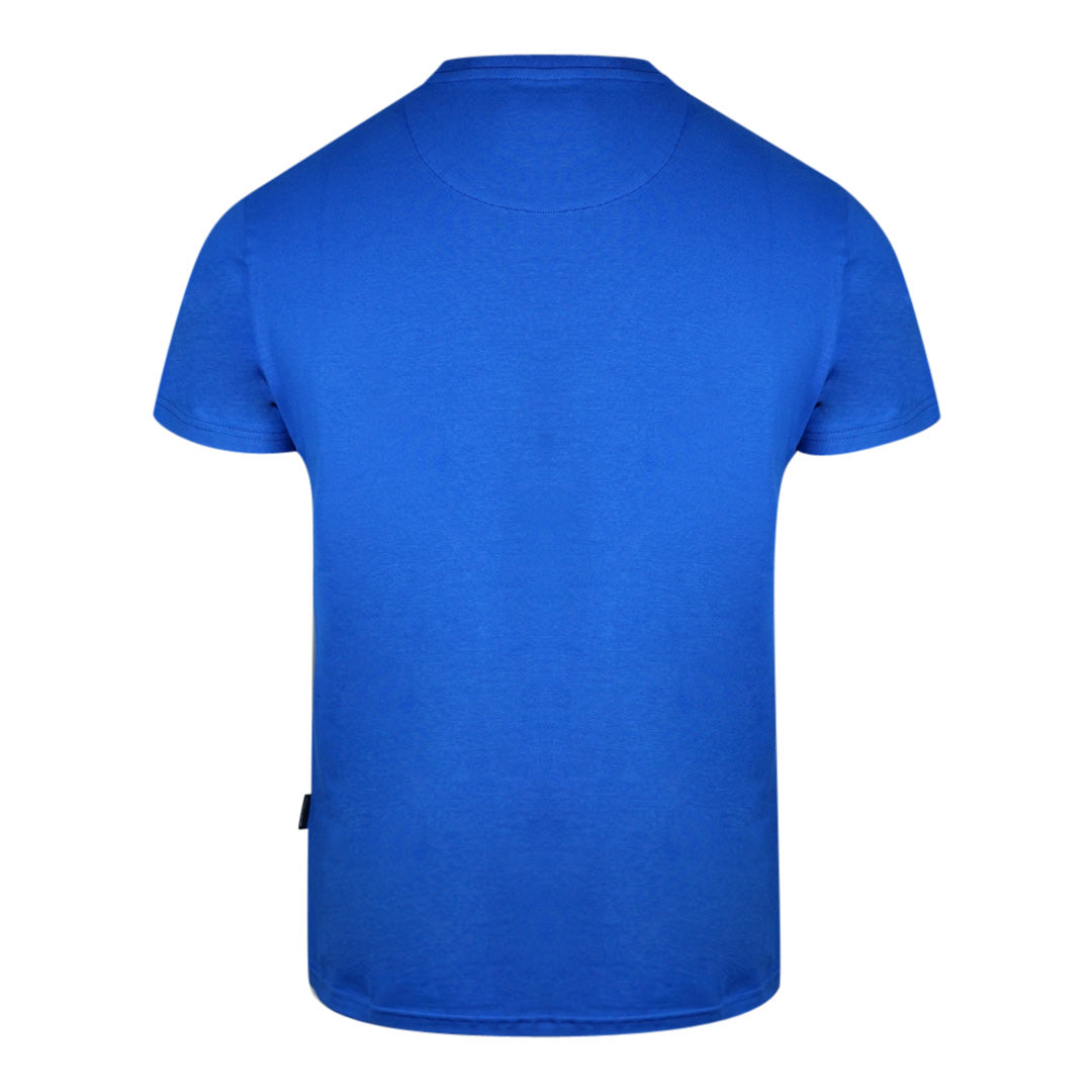 Aquascutum Circle Aldis Logo Blue T Shirt