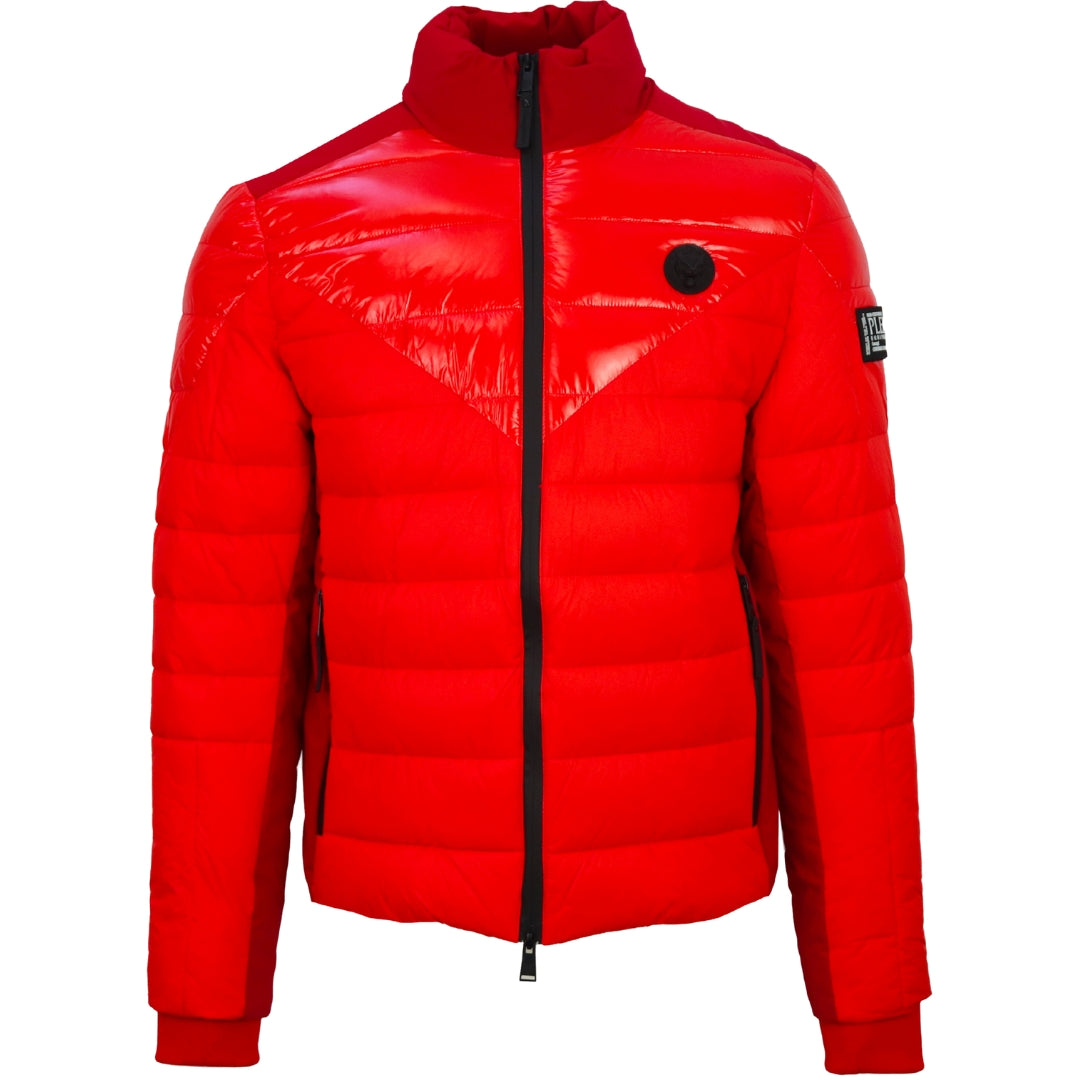 Plain red jacket online