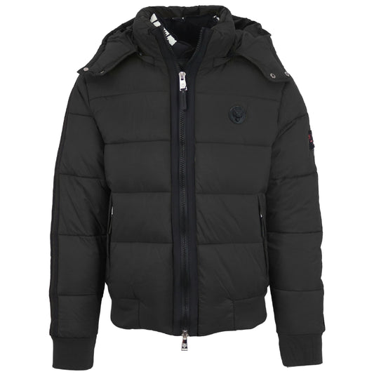Plein Sport Padded Taped Sleeve Black Jacket