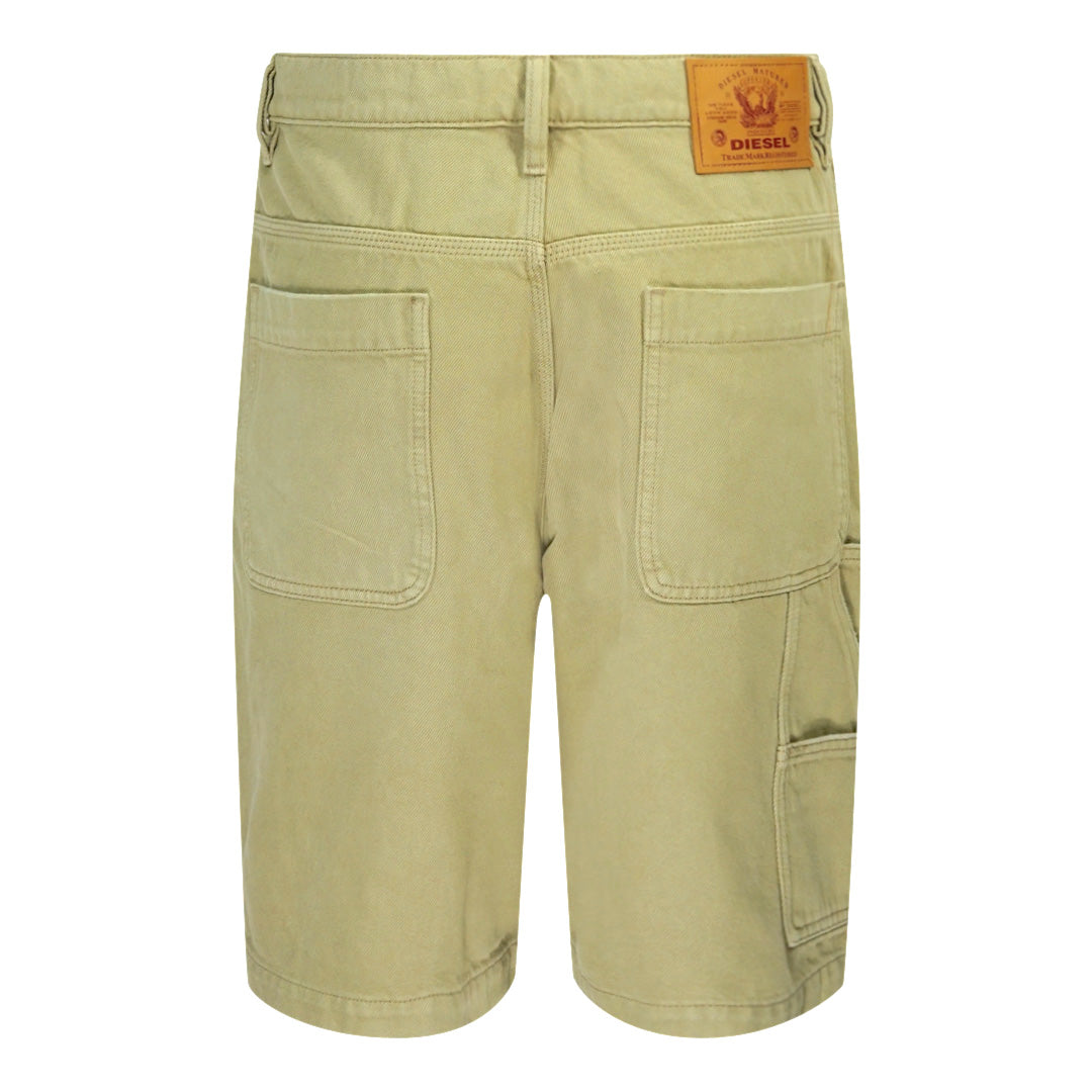Diesel D-Franky Beige Cargo Shorts