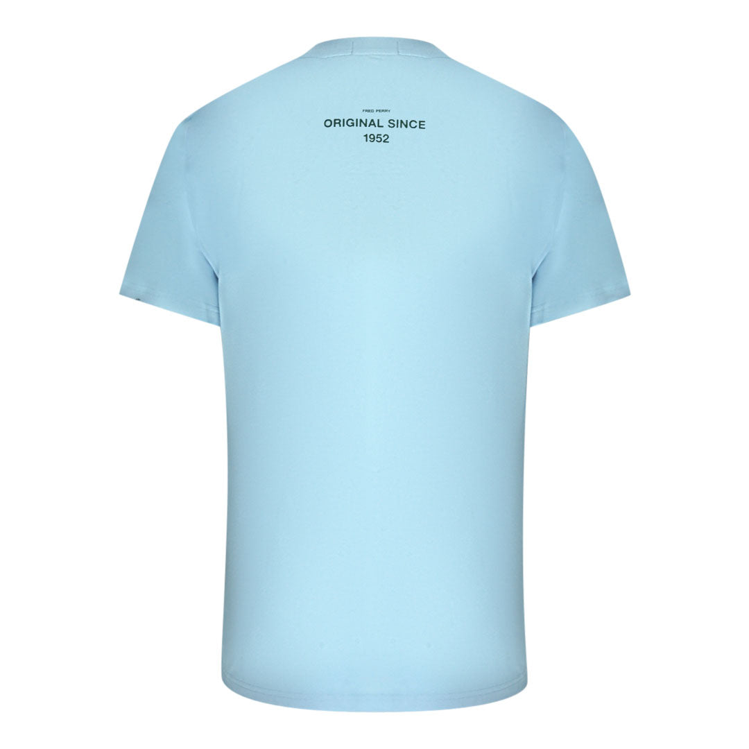 Fred Perry Very Very Logo Blue T-Shirt
