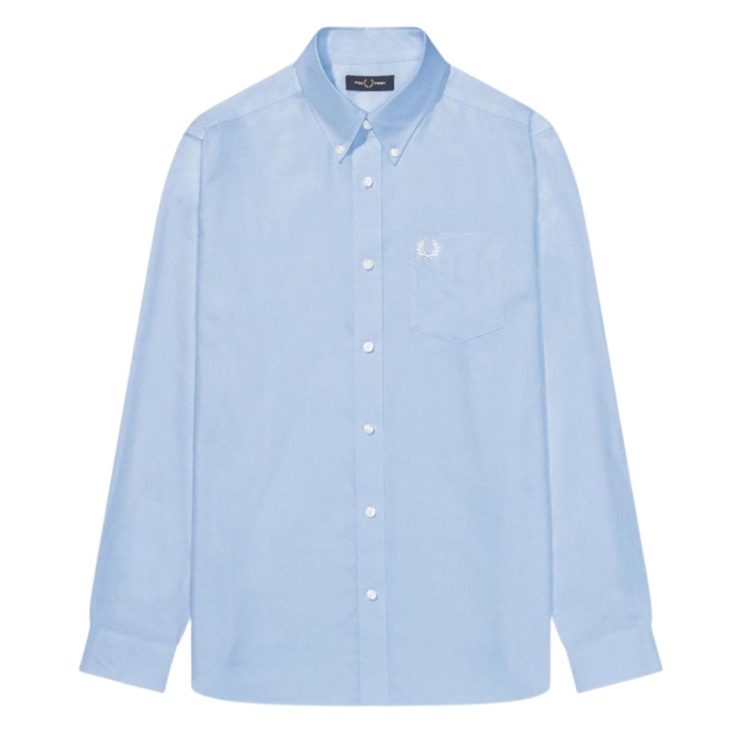Fred Perry M3551 146 Light Blue Casual Shirt