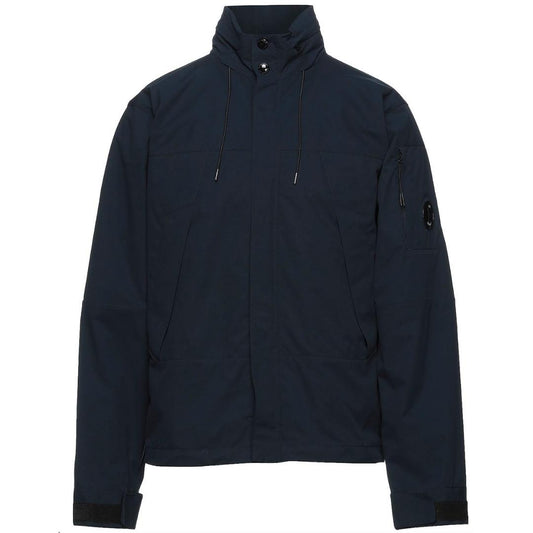 C P Company Pro Tek Lens Navy Blue Jacket