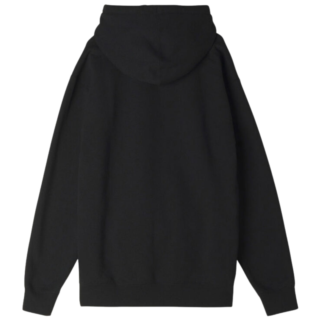 Obey Tab Logo Black Hoodie
