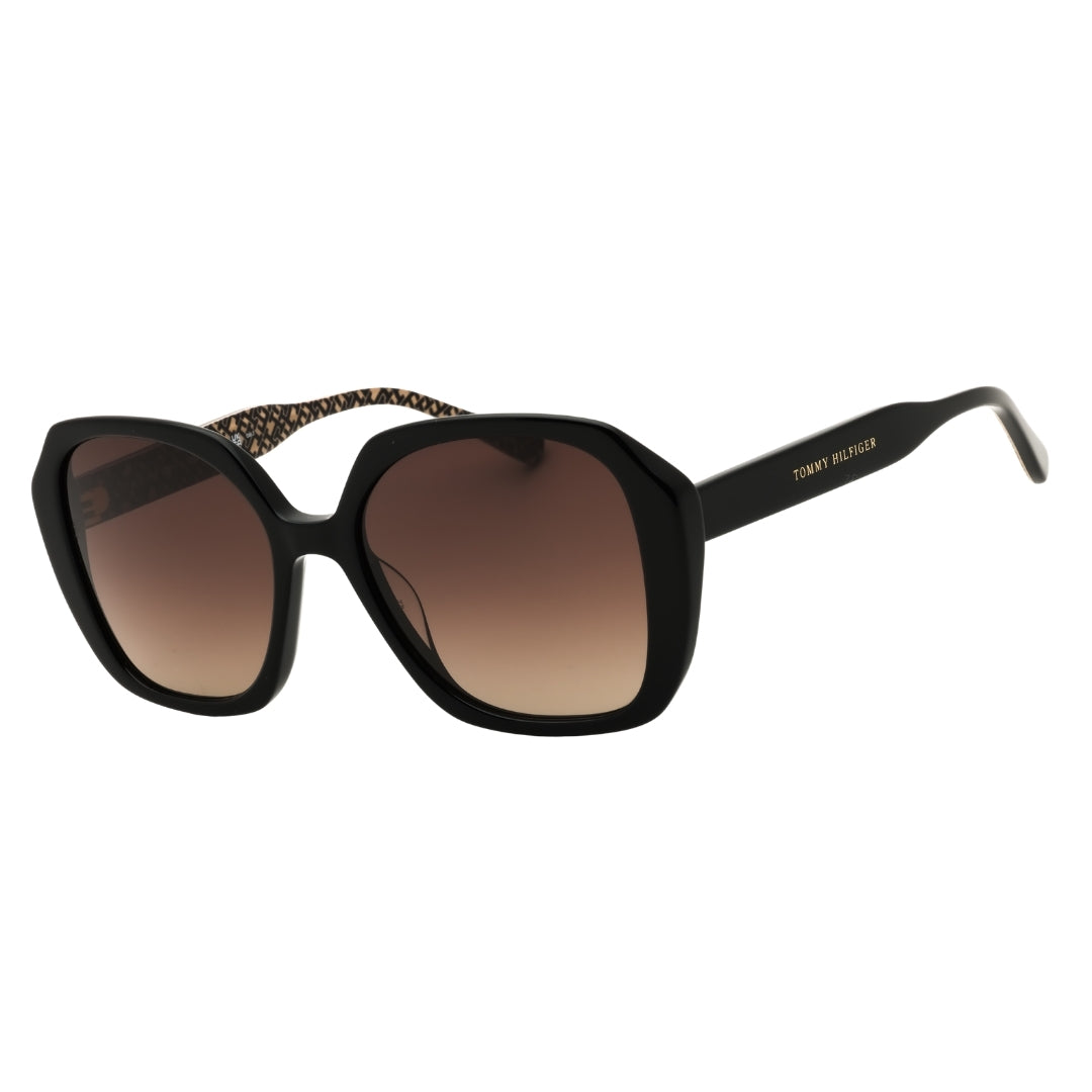 Tommy Hilfiger TH 2105/S 7YQ BLACK PATTERN BROWN  / Brown Gradient Sunglasses Women One Size