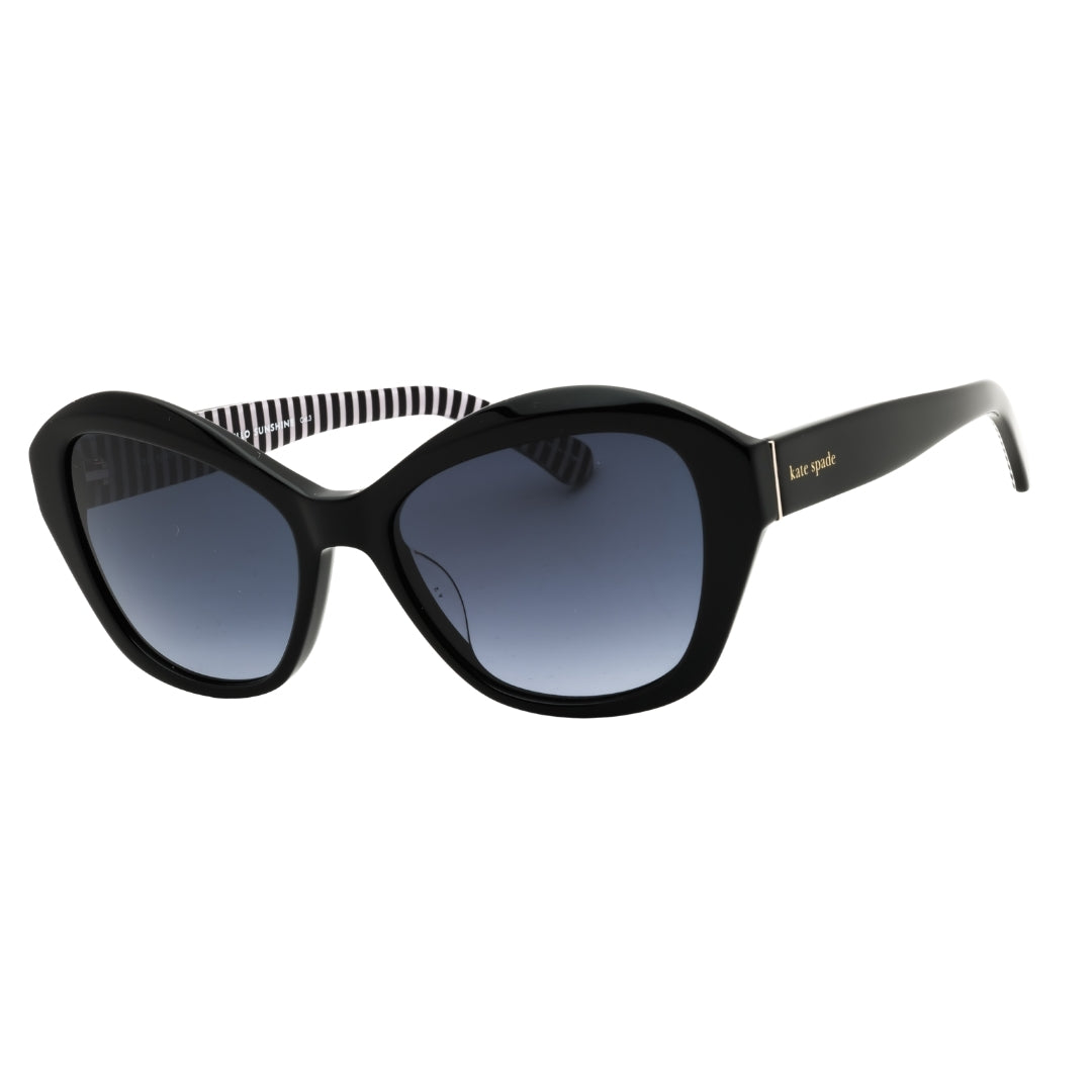 Kate Spade AGLAIA/S 0807 9O BLACK/GREY SF Sunglasses Women One Size