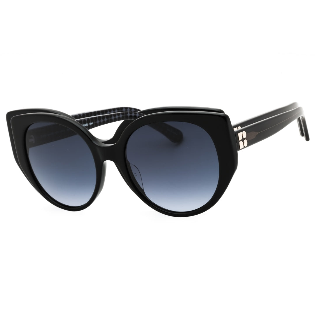 Kate Spade SERAPHINA/G/S 0807 9O BLACK/DARK GREY SF Sunglasses Women One Size
