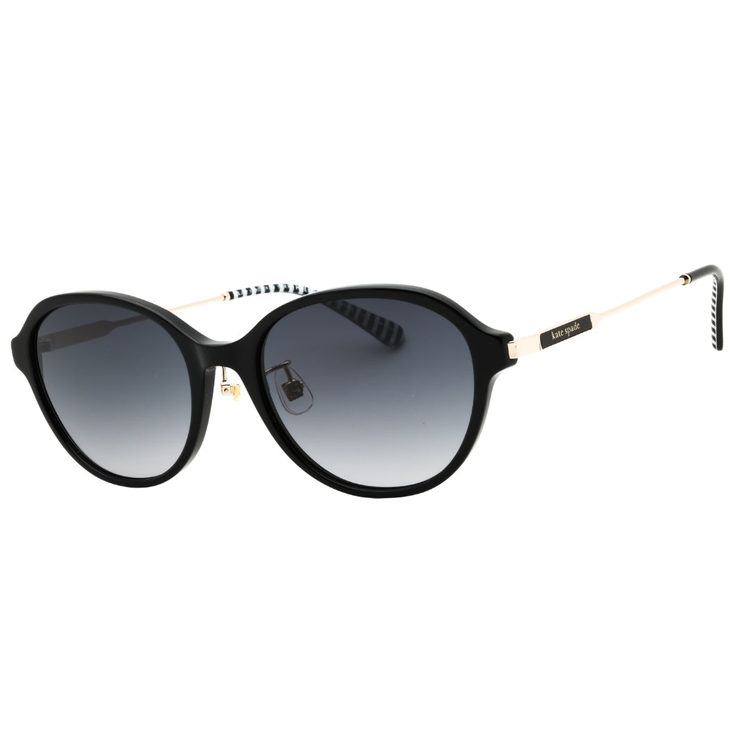 Kate Spade VONNIE/F/S 0807 9O BLACK/grey gradient Sunglasses Women One Size