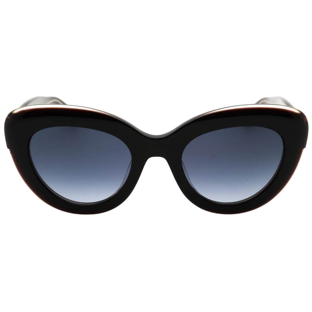 Kate Spade Capri/G/S 03H2 9O Black Pink/Dark Grey Sf Sunglasses Female 50X22X140 One Size