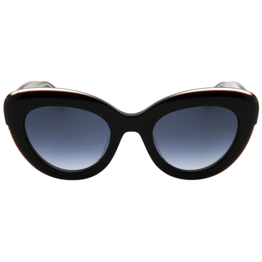 Kate Spade Capri/G/S 03H2 9O Black Pink/Dark Grey Sf Sunglasses Female 50X22X140 One Size