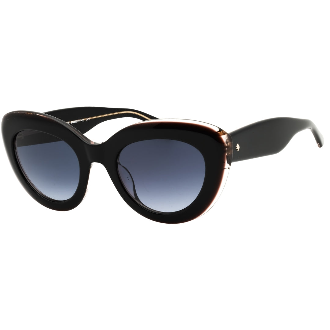 Kate Spade Capri/G/S 03H2 9O Black Pink/Dark Grey Sf Sunglasses Female 50X22X140 One Size