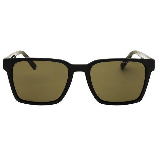 Tommy Hilfiger TH 2143/S 07ZJ QT BLACK GREEN/GREEN Sunglasses  55X19X145 One Size