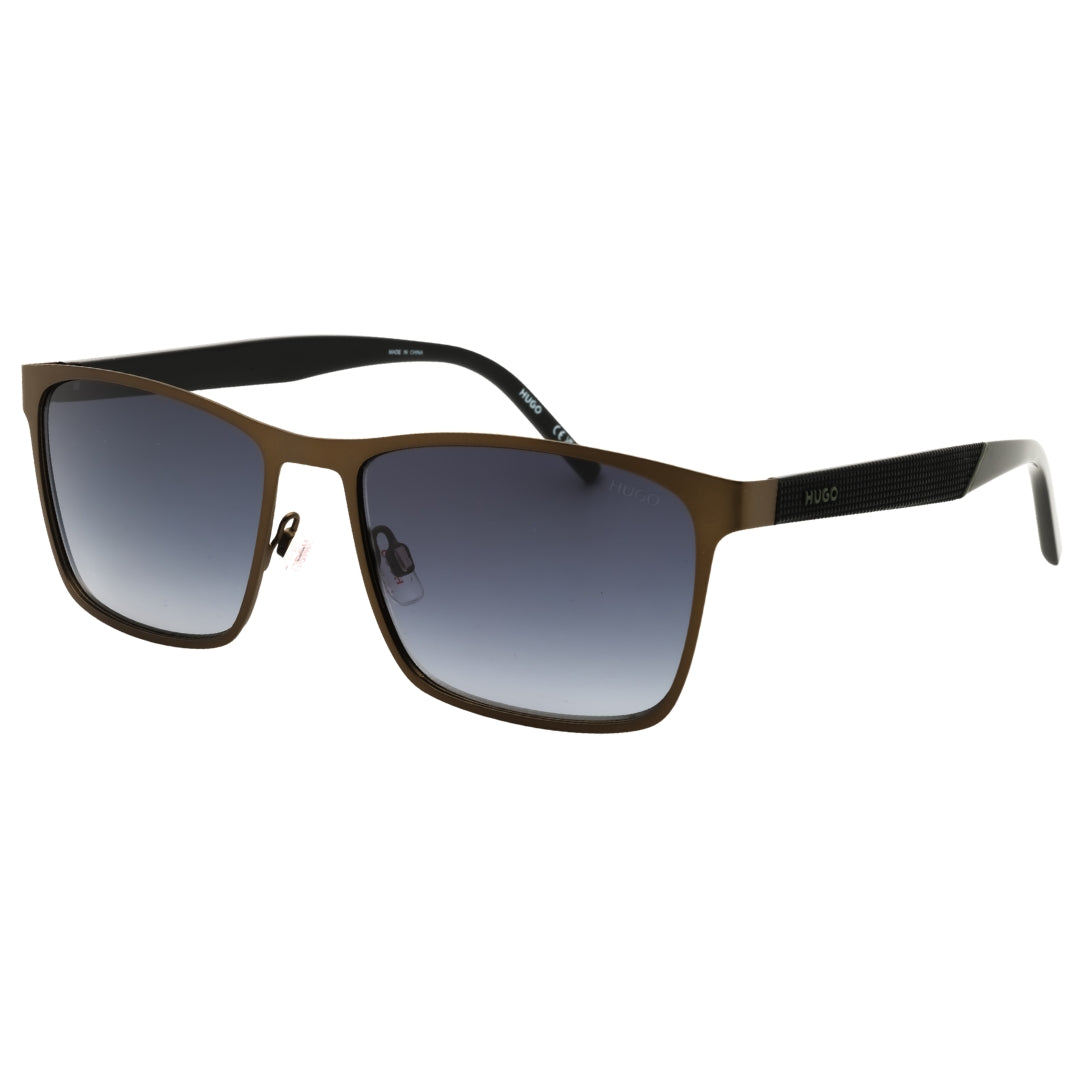 HUGO HG 1328/S SVK MATTE RUTHENIUM BLACK / Grey Gradient Sunglasses One Size