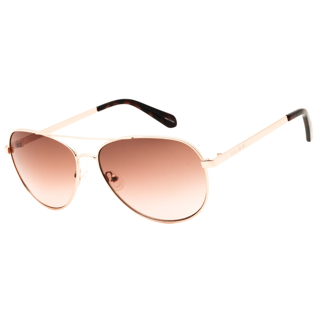Kate Spade EMMALINE/S 0000 M2 ROSE GOLD / BROWN PINK SF Sunglasses Women One Size