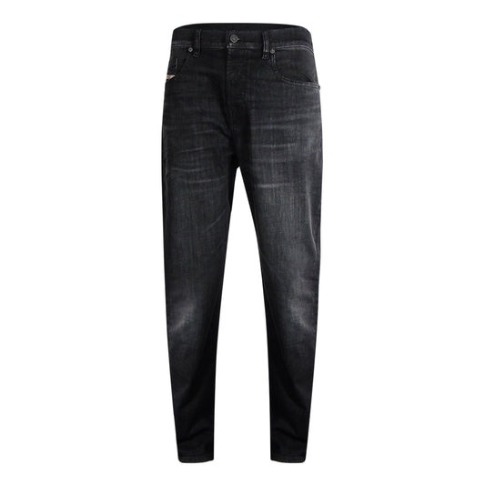 Diesel 1979 Sleeker Black Faded Denim Pants